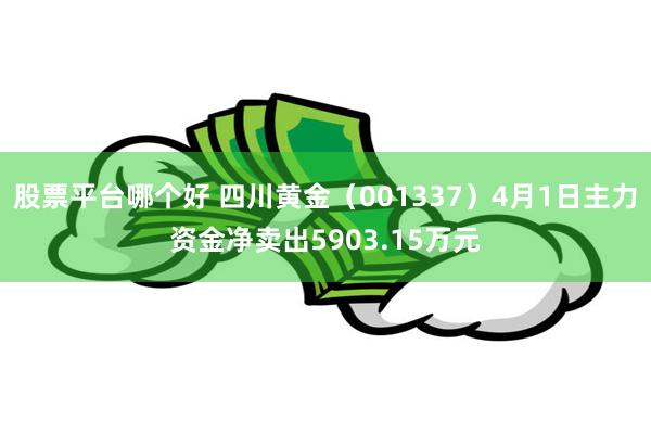 股票平台哪个好 四川黄金（001337）4月1日主力资金净卖出5903.15万元