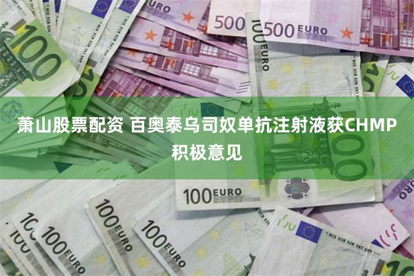 萧山股票配资 百奥泰乌司奴单抗注射液获CHMP积极意见